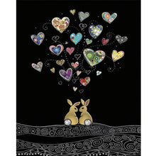 Load image into Gallery viewer, Diamond Painting - Full Round - love bunny (40*50CM)