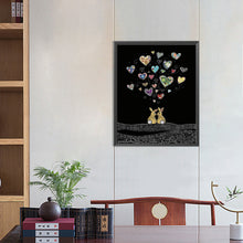 Load image into Gallery viewer, Diamond Painting - Full Round - love bunny (40*50CM)