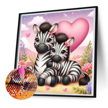 Load image into Gallery viewer, Diamond Painting - Full Round - zebra (30*30CM)