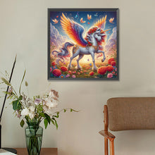 Load image into Gallery viewer, Diamond Painting - Full Round - unicorn (30*30CM)