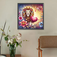 Load image into Gallery viewer, Diamond Painting - Full Round - lion (30*30CM)