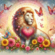 Load image into Gallery viewer, Diamond Painting - Full Round - lion (30*30CM)