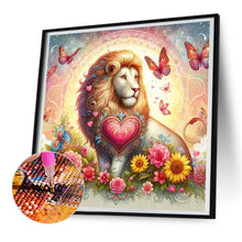 Load image into Gallery viewer, Diamond Painting - Full Round - lion (30*30CM)