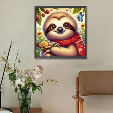 Load image into Gallery viewer, Diamond Painting - Full Round - sloth (30*30CM)
