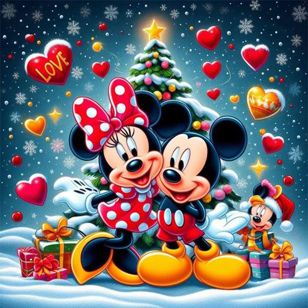 Diamond Painting - Full Round - Mickey Mouse (40*40cm)