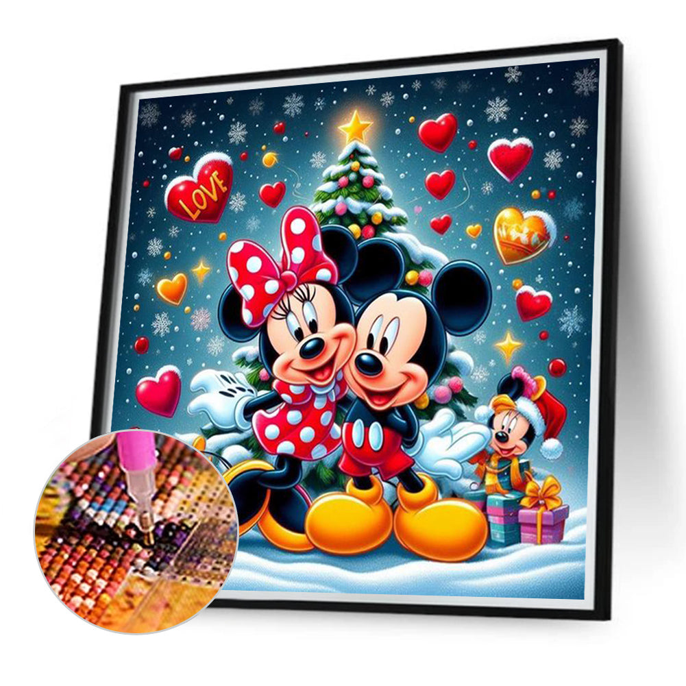 Diamond Painting - Full Round - Mickey Mouse (40*40cm)