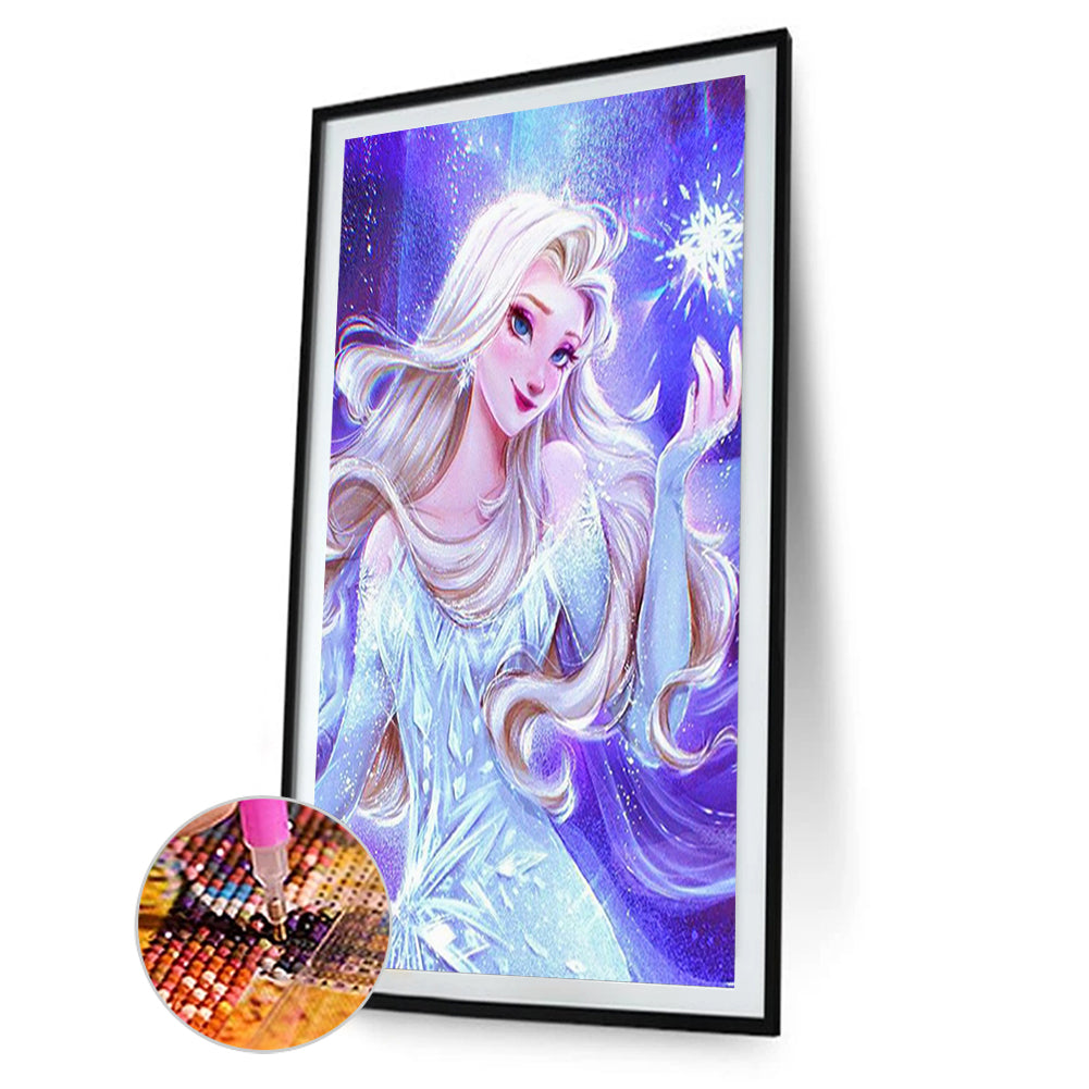 Diamond Painting - Full Round - cartoon girl (40*60CM)