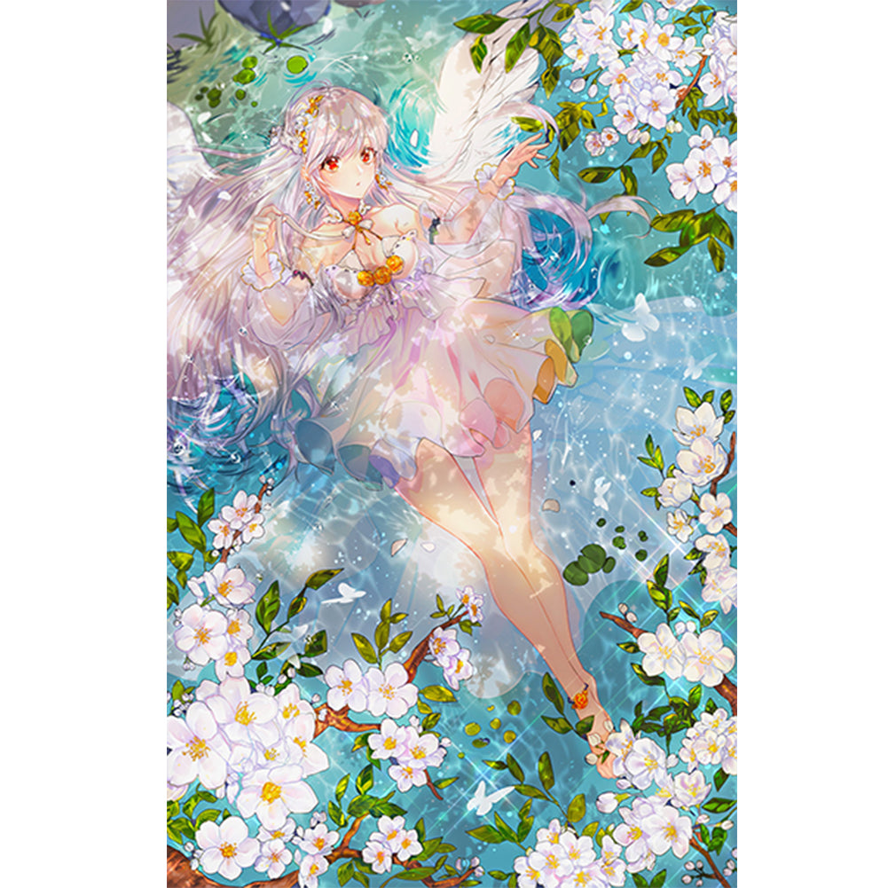 Diamond Painting - Full Round - cartoon girl (40*60CM)