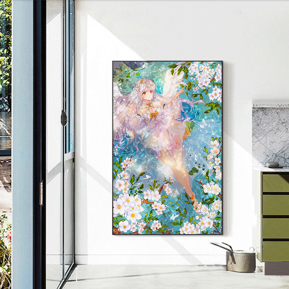 Diamond Painting - Full Round - cartoon girl (40*60CM)