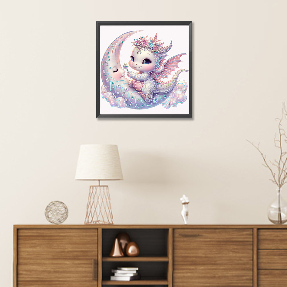 Diamond Painting - Partial Special Shaped - Meniscus (30*30cm)