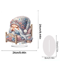 Load image into Gallery viewer, Special Shape Single-Side Sleeping Gnome Desktop Diamond Art Kits for Home Decor
