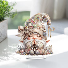 Load image into Gallery viewer, Special Shape Single-Side Prayer Gnome Desktop Diamond Art Kits for Home Decor