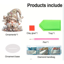 Load image into Gallery viewer, Special Shape Single-Side Prayer Gnome Desktop Diamond Art Kits for Home Decor