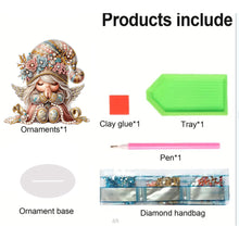 Load image into Gallery viewer, Special Shape Single-Side Prayer Gnome Desktop Diamond Art Kits for Home Decor