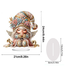 Load image into Gallery viewer, Special Shape Single-Side Prayer Gnome Desktop Diamond Art Kits for Home Decor