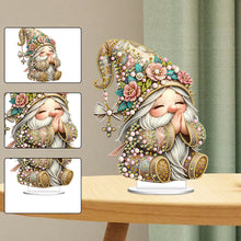 Load image into Gallery viewer, Special Shape Single-Side Prayer Gnome Desktop Diamond Art Kits for Home Decor