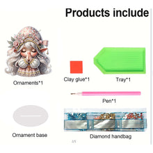 Load image into Gallery viewer, Special Shape Single-Side Prayer Gnome Desktop Diamond Art Kits for Home Decor