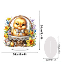 Load image into Gallery viewer, Easter Special Shape Desktop Diamond Art Kit for Adults Beginner (Basket Chick)