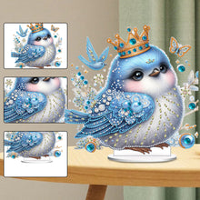 Load image into Gallery viewer, Single-Side Special Shape Desktop Diamond Art Kit for Home Decor(Bird Butterfly)