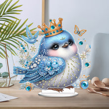 Load image into Gallery viewer, Single-Side Special Shape Desktop Diamond Art Kit for Home Decor(Bird Butterfly)