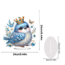 Load image into Gallery viewer, Single-Side Special Shape Desktop Diamond Art Kit for Home Decor(Bird Butterfly)
