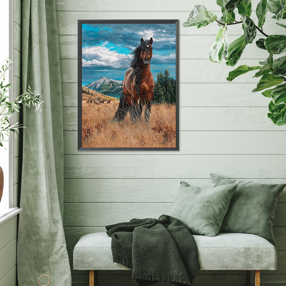 Diamond Painting - Full Square - horse (30*40CM)