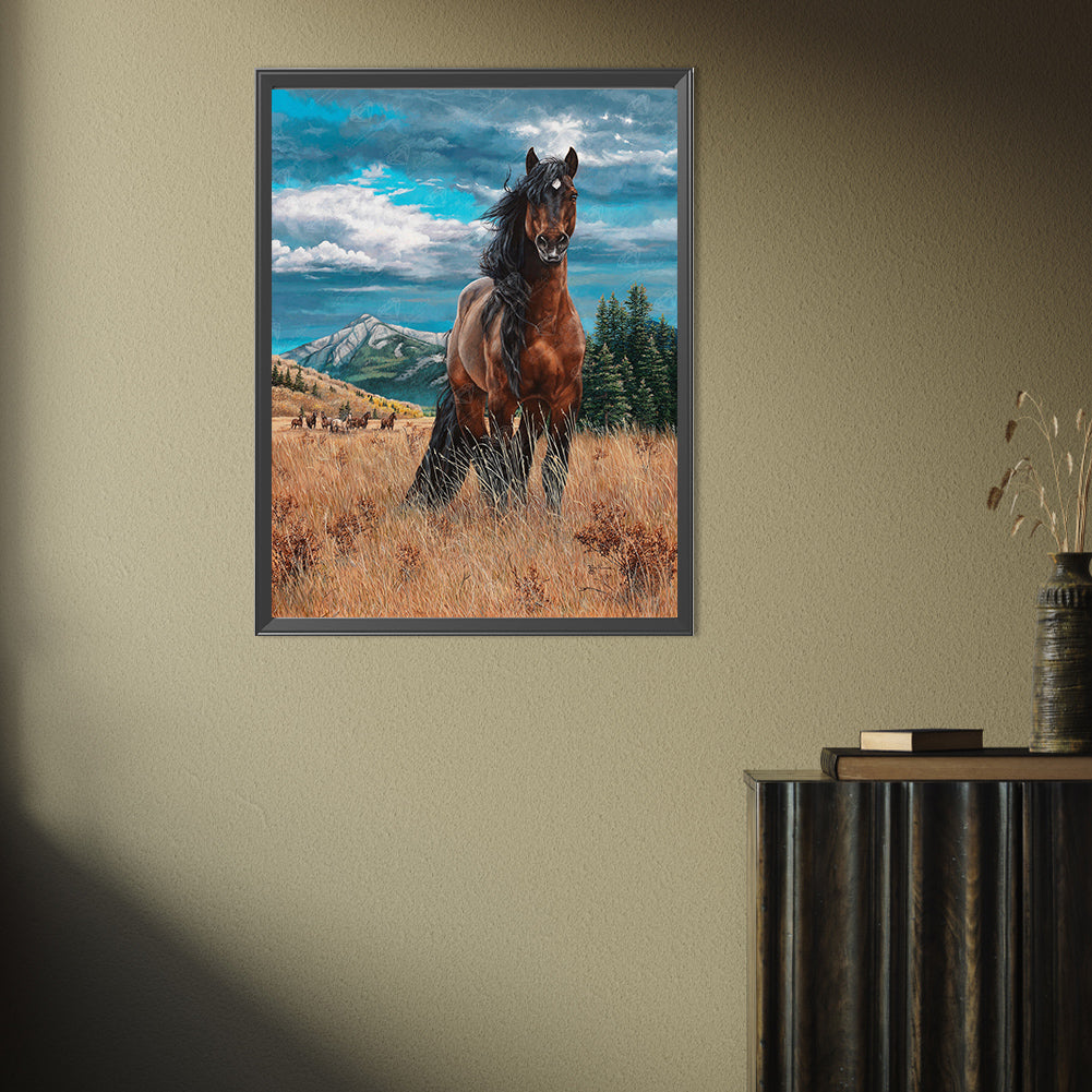 Diamond Painting - Full Square - horse (30*40CM)