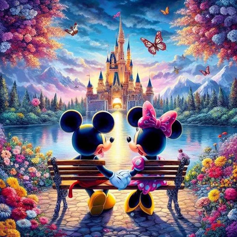 Diamond Painting - Full Round - disney mickey mouse (30*30CM)