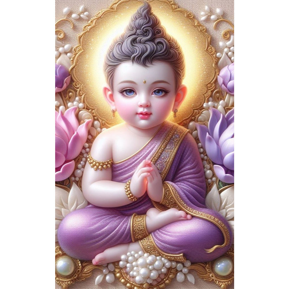 Diamond Painting - Full Round - Buddha art (30*50CM)