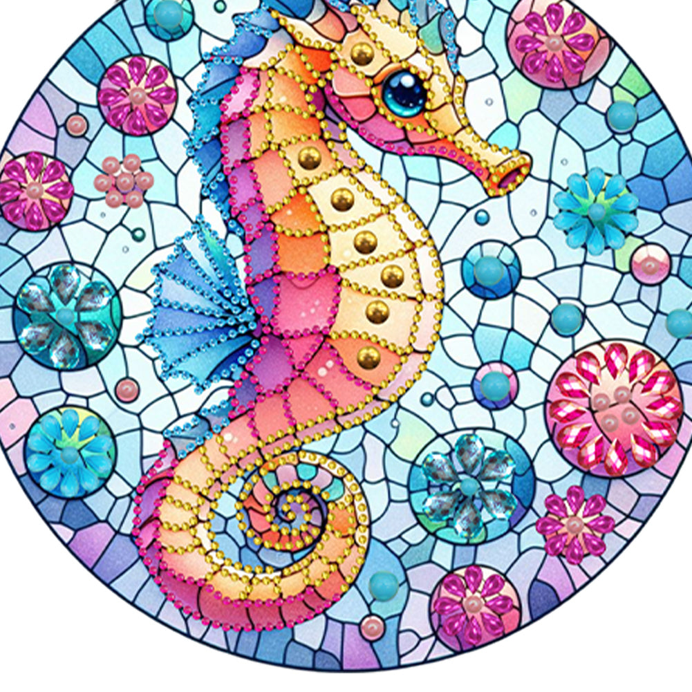 Animal Diamond Painting Suncatcher DIY Diamond Painting Kit for Home Wall Decor