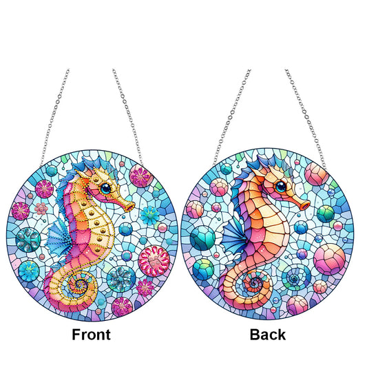 Animal Diamond Painting Suncatcher DIY Diamond Painting Kit for Home Wall Decor