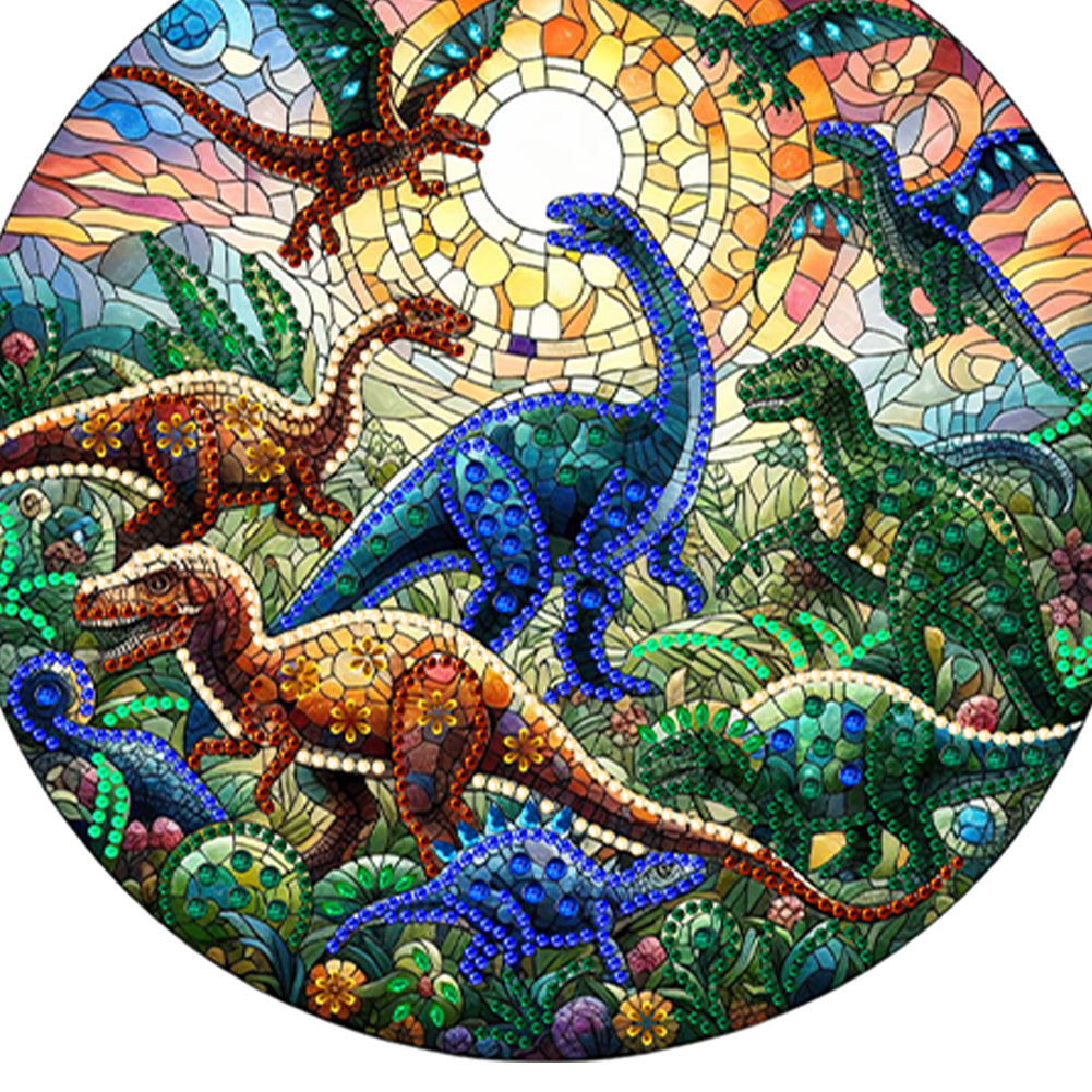 Animal Diamond Painting Suncatcher DIY Diamond Painting Kit for Home Wall Decor