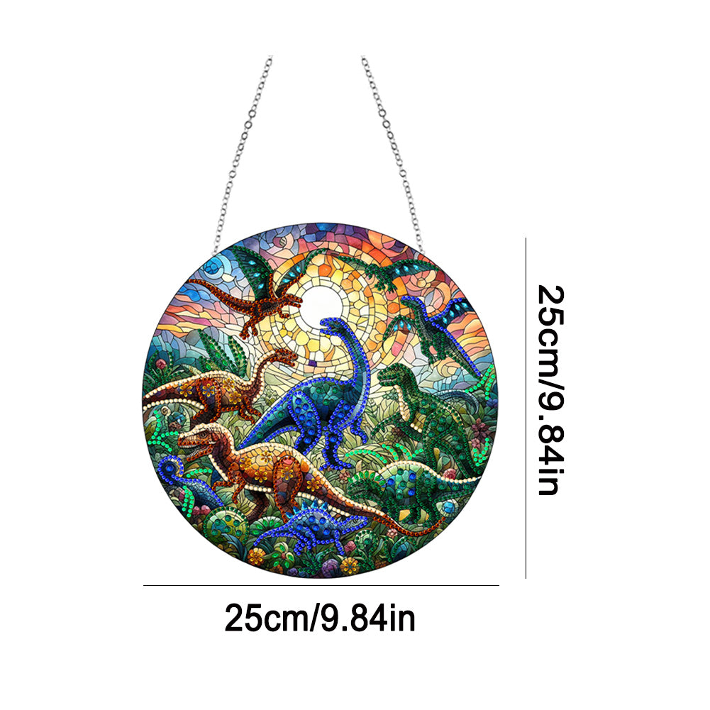 Animal Diamond Painting Suncatcher DIY Diamond Painting Kit for Home Wall Decor