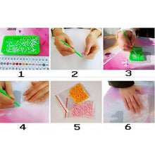 Load image into Gallery viewer, Running Horses 56*35CM(Canvas) Round Drill Diamond Painting