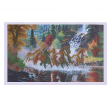 Load image into Gallery viewer, Running Horses 56*35CM(Canvas) Round Drill Diamond Painting