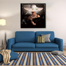 Load image into Gallery viewer, Beauty Lady 30*30CM(Canvas) Round Drill Diamond Painting