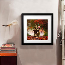 Load image into Gallery viewer, Buddha Holding Lotus 30*30CM(Canvas) Round Drill Diamond Painting