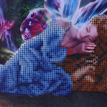 Load image into Gallery viewer, New Angel And Tiger 40*30CM(Canvas) Round Drill Diamond Painting