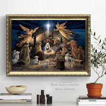 Load image into Gallery viewer, Crowd 40*30CM(Canvas) Partial Round Drill Diamond Painting