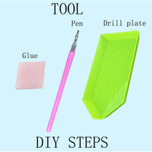 Load image into Gallery viewer, Fat Lady 20*50CM(Canvas) Partial Round Drill Diamond Painting