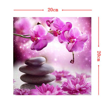 Load image into Gallery viewer, Flower 20*20CM(Canvas) Full Round Drill Diamond Painting