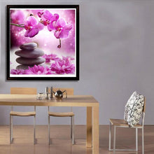 Load image into Gallery viewer, Flower 20*20CM(Canvas) Full Round Drill Diamond Painting
