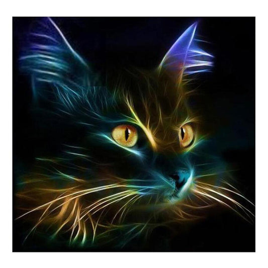 Cat Room 30*30CM(Canvas) Round Drill Diamond Painting