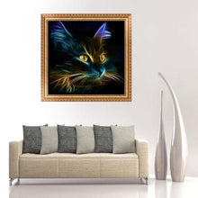 Load image into Gallery viewer, Cat Room 30*30CM(Canvas) Round Drill Diamond Painting