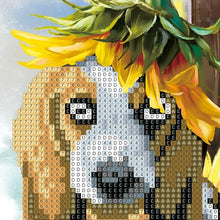 Load image into Gallery viewer, Cute Dog 30*30CM(Canvas) Round Drill Diamond Painting