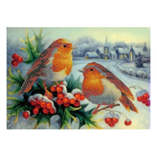 Load image into Gallery viewer, 2 Birds 40*30CM(Canvas) Round Drill Diamond Painting