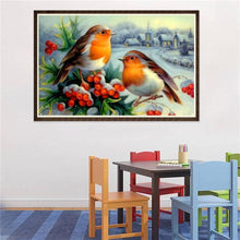 Load image into Gallery viewer, 2 Birds 40*30CM(Canvas) Round Drill Diamond Painting