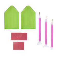Load image into Gallery viewer, DIY Diamond Painting Tool Cross Stitch Tray Pen Mud Sewing Accessories Kit
