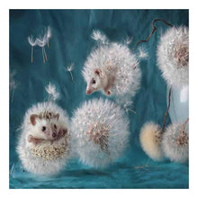 Load image into Gallery viewer, Dandelion Hedgehog 30*30CM(Canvas) Full Round Drill Diamond Painting