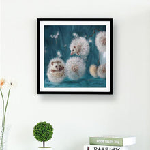 Load image into Gallery viewer, Dandelion Hedgehog 30*30CM(Canvas) Full Round Drill Diamond Painting